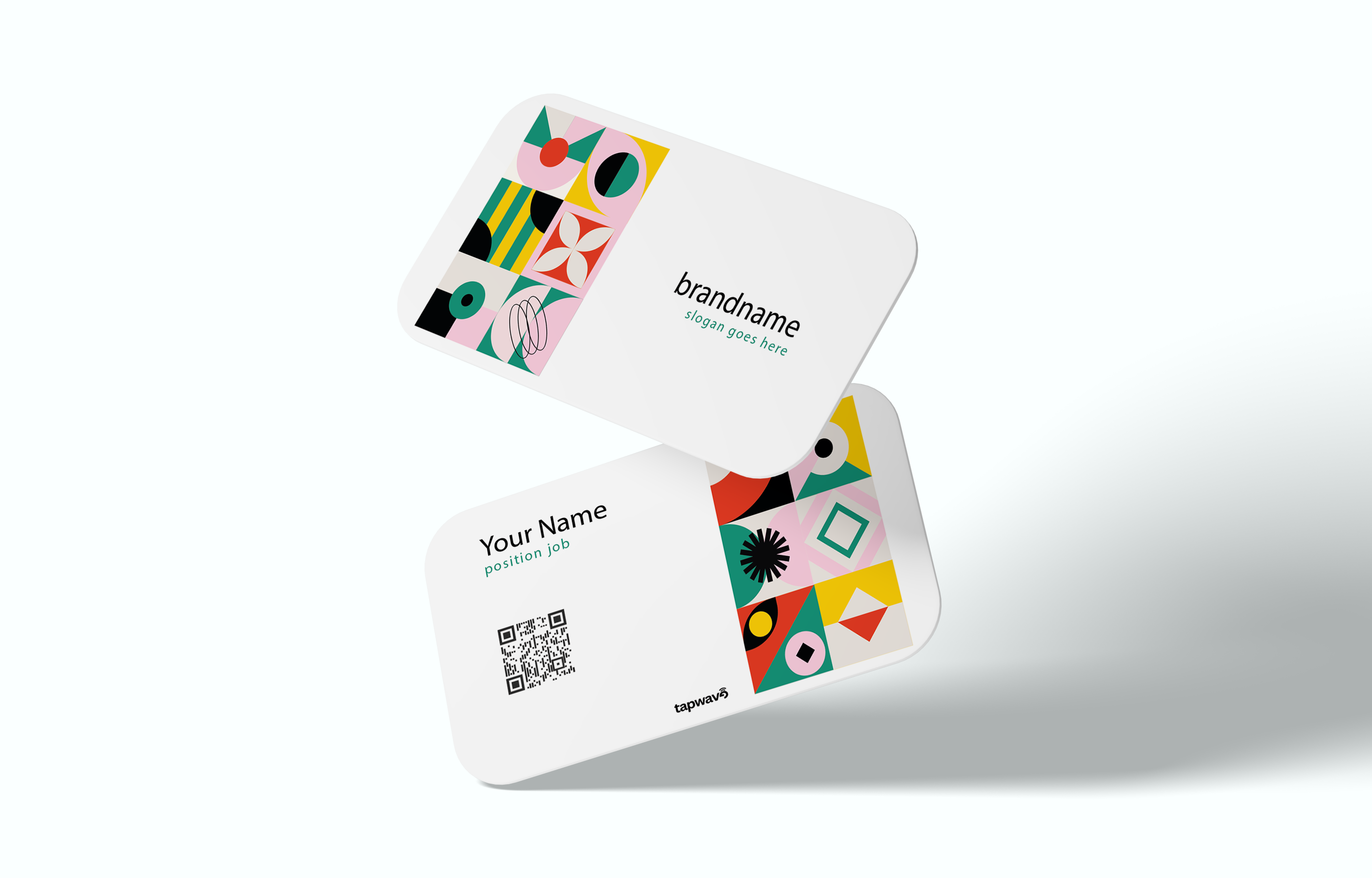 Modern Designed Pattern NFC Business Card